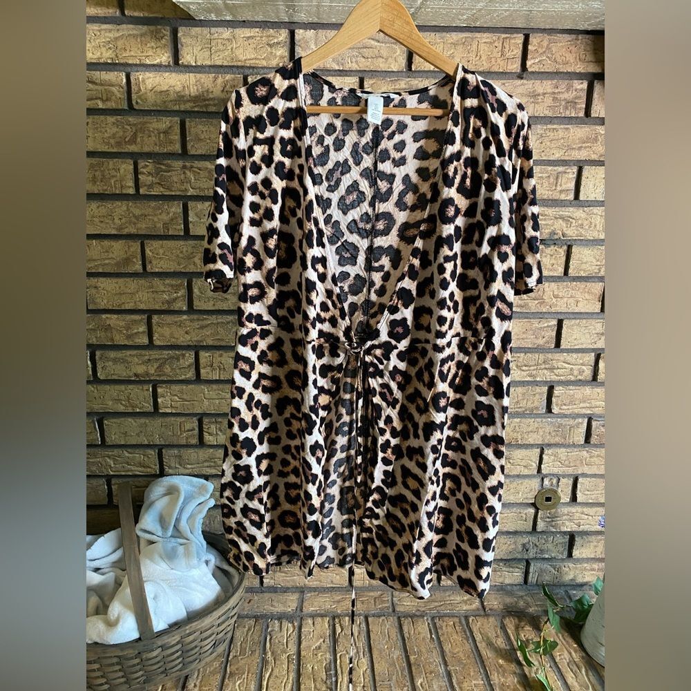 Cheetah cardigan‎